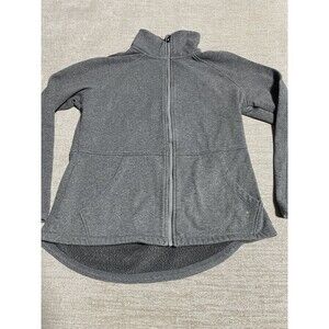 Skechers Fleece Jacket Women’s Large Gray Full Zip Sweater